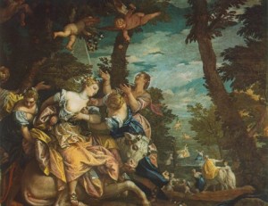 "El rapto de Europa", Paolo Veronese, 1580, Museo Capitolino